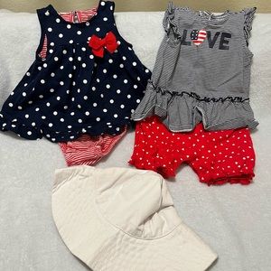 GUC infant girls outfit bundle